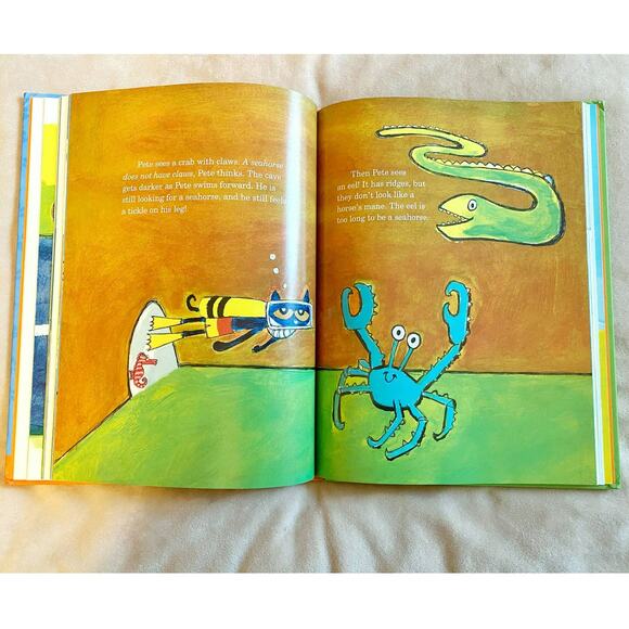 5-MINUTE PETE THE CAT STORIES BY JAMES DEAN HARDCOVER INCLUDES 12 STORIES - Picture 9 of 10